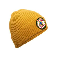 HOWAY THE LADS RIBBED BEANIE  - MUSTARD