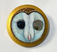 Image 1 of Petite Barn Owl Mirror 