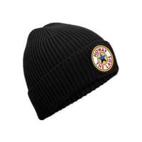 HOWAY THE LADS RIBBED BEANIE - BLACK