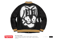 Image 4 of '18 Supreme x Chito Bone Varsity Jacket - M