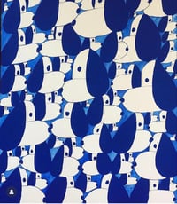 Image 1 of snoopies screenprint with unique background color
