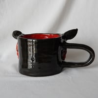 Image 2 of Black Aries Mug