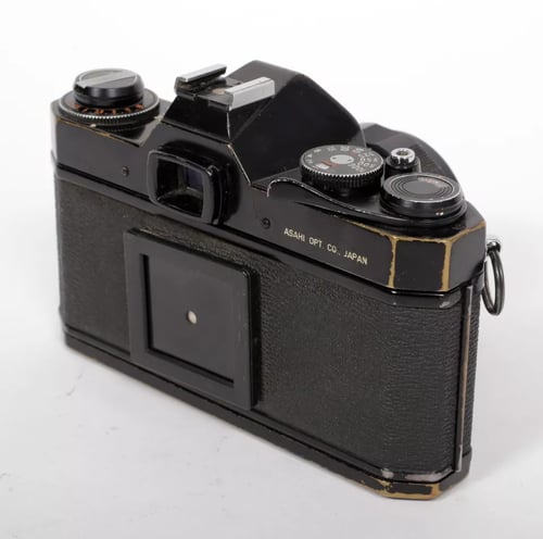 Image of Pentax Spotmatic BLACK SPIIa 35mm SLR Film Camera with SMC 50mm F1.4 lens #5471