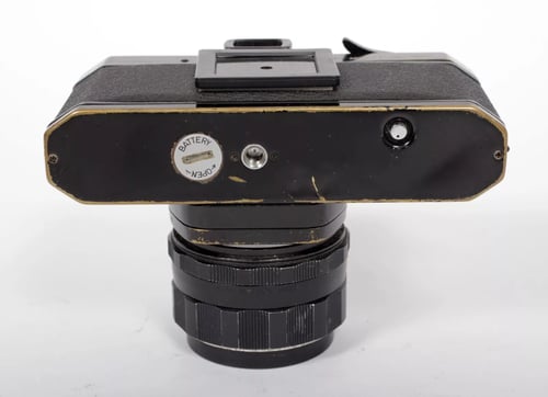 Image of Pentax Spotmatic BLACK SPIIa 35mm SLR Film Camera with SMC 50mm F1.4 lens #5471