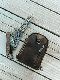 Image 4 of Howdy Highland Wrangler Mini Sling Bag