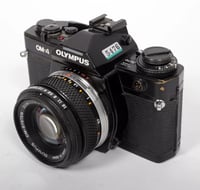 Image 3 of Olympus OM-4 35mm film SLR camera with 50mm F1.8 lens #5476