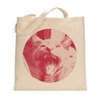 Yelling Kitten tote bag