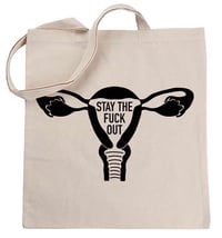 Stay the F*** Out tote bag