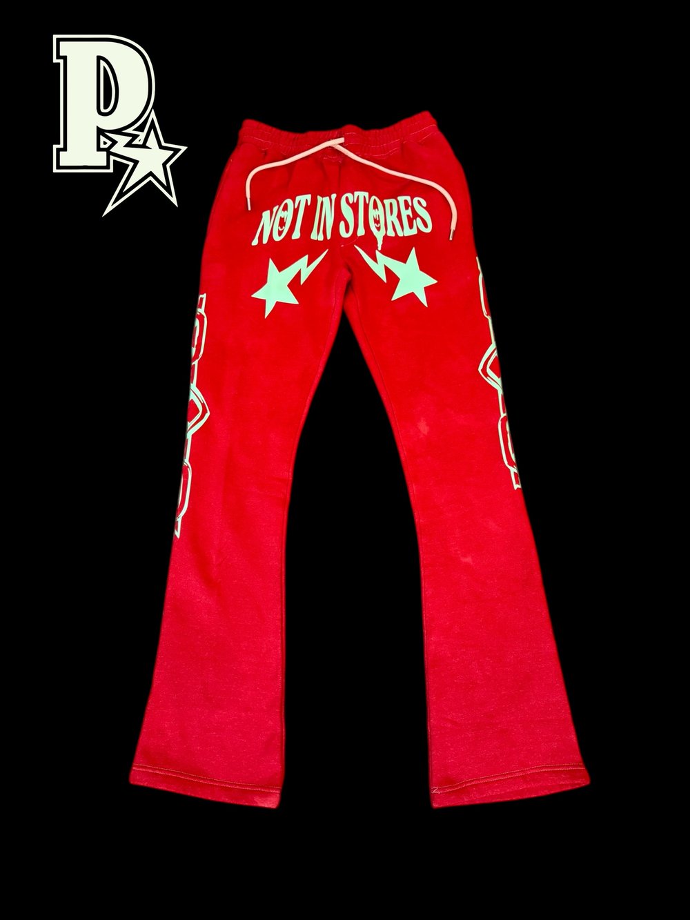 Playa Essentials “Red Star” Tracksuit (Hoodie + Stacked Sweats) 