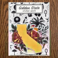 Image 1 of Golden State Sticker Pack