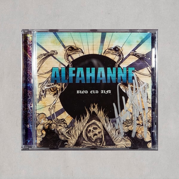 Image of Alfahanne “Blod Eld Alfa” CD