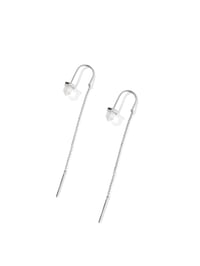 Hope Chain Earrings Sterling Silver