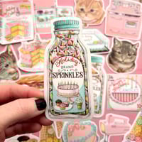 Image 2 of Bottle of sprinkles sticker 