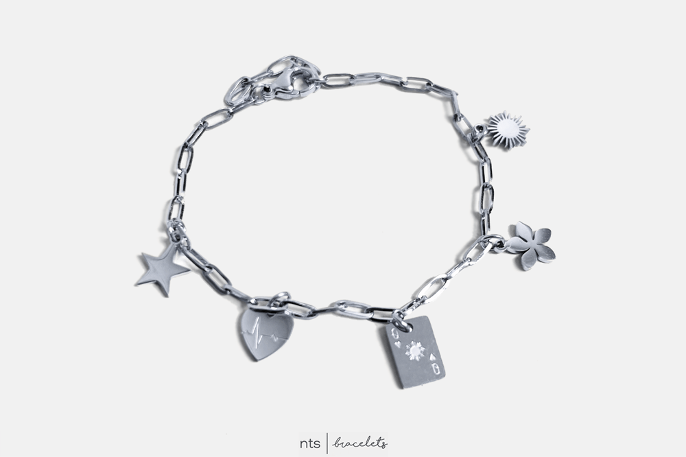 Image of SILVER CHARM BRACELET (Limited Edition + Silver)