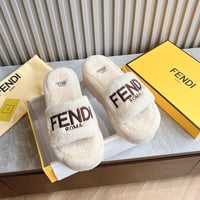 Image 2 of FF Fur Slides