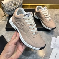 Image 4 of CC Plain Leather Sneakers