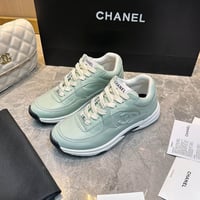 Image 5 of CC Plain Leather Sneakers