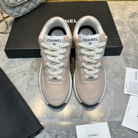 Image 6 of CC Plain Leather Sneakers