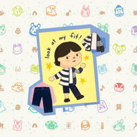 Look At My Fit - Dino Seventeen Sticker