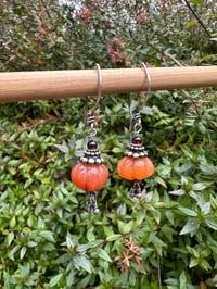 Image 5 of Pumpkin earrings. n33