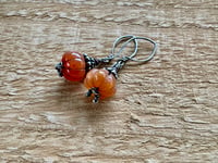 Image 7 of Pumpkin earrings. n33