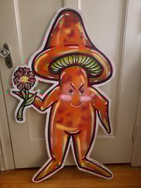 Infra-Shroom - 26x45in - Plywood Cut-Out