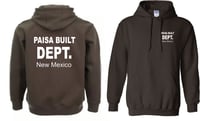 brown paisa dept hoodie