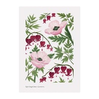 Springtime Lovers Art Print