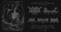 Image 1 of Ultha & Ante-Inferno + supports at The Fulford Arms, York 13/04