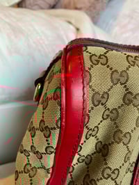 Image 5 of Gucci GG Red Medium Boston Bag