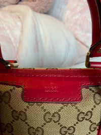 Image 3 of Gucci GG Red Medium Boston Bag
