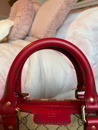 Image 6 of Gucci GG Red Medium Boston Bag
