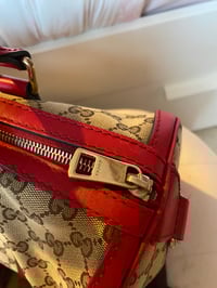 Image 9 of Gucci GG Red Medium Boston Bag