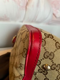 Image 13 of Gucci GG Red Medium Boston Bag