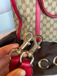Image 21 of Gucci GG Red Medium Boston Bag
