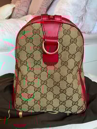 Image 10 of Gucci GG Red Medium Boston Bag