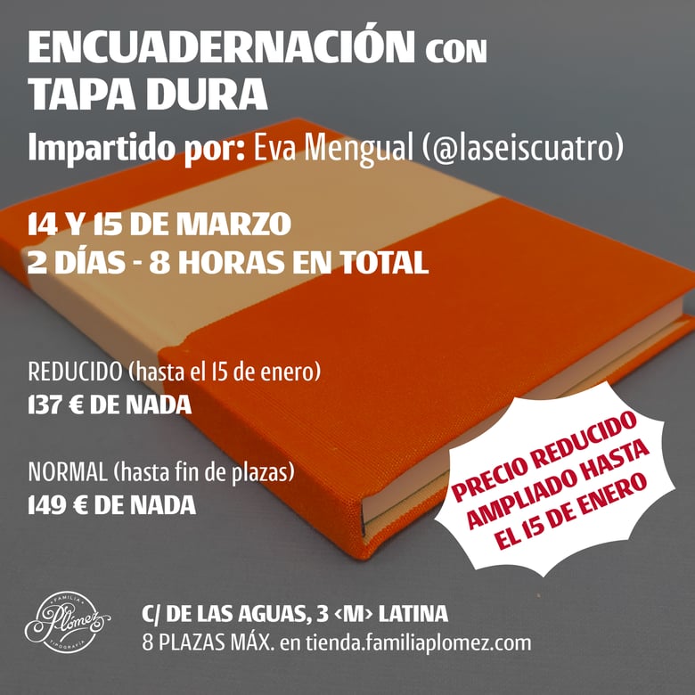 Image of Taller de Encuadernacion con Eva Mengual