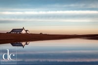 Suffolk Coast Print. Early Morning at Shingle Street. Fine Art Giclée Print