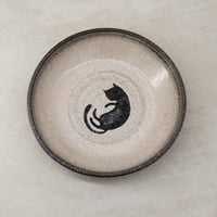 Image 1 of Black Cat Pasta Bowl