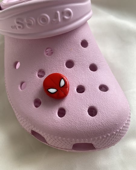 Image of spidey croc charm