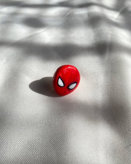 Image of spidey croc charm