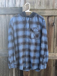 Image 2 of Reckoning Hooded Flannel 