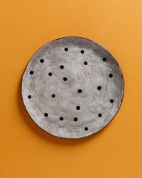 Image 1 of Black dots plate