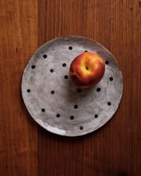 Image 2 of Black dots plate