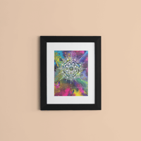 8x10" Cosmic Mandala Print 