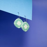 Image 1 of BOUCLES D'OREILLES MOSAIQUE FLEUR