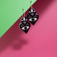 BOUCLES D'OREILLES EX VOTO OEIL