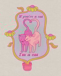 Image 1 of Cat Love Print