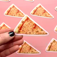Image 1 of pizza slice sticker 