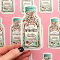 Image 1 of Bottle of sprinkles sticker 